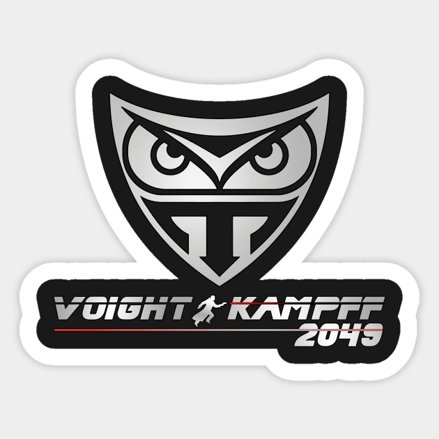 Voight-Kampff Test Blade Runner 2049 shirt Sticker by specialdelivery